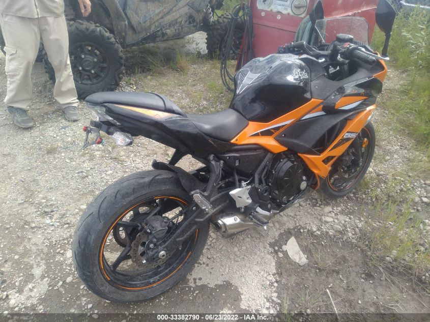 2019 KAWASAKI EX650 F JKAEXEK13KDA30042