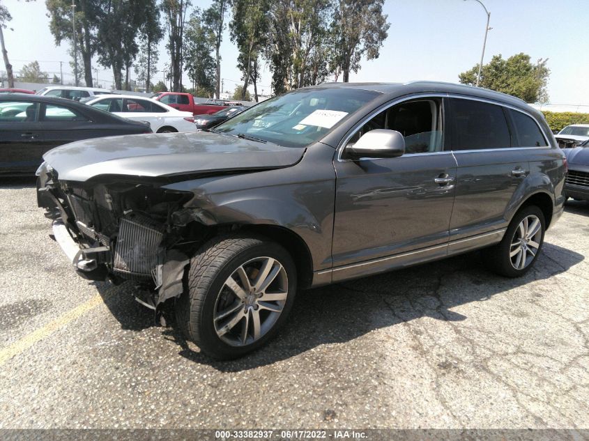 2013 AUDI Q7 3.0L TDI PREMIUM PLUS WA1LMAFE6DD006047
