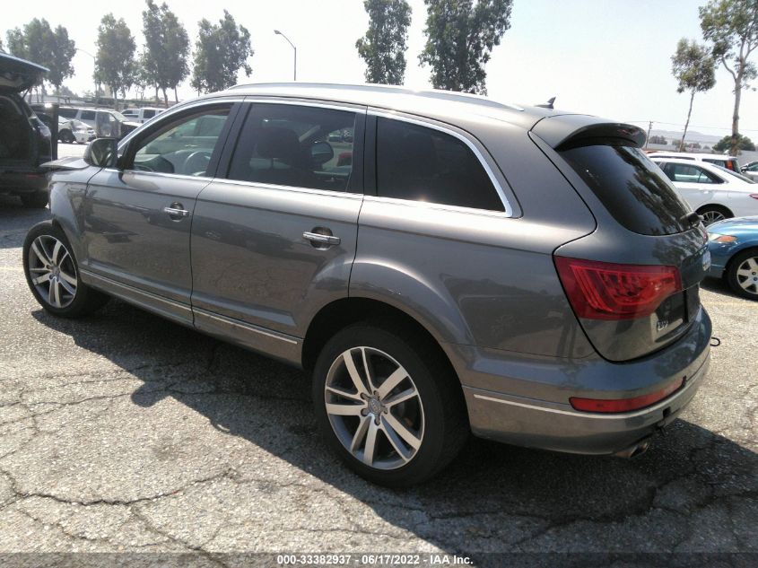 2013 AUDI Q7 3.0L TDI PREMIUM PLUS WA1LMAFE6DD006047