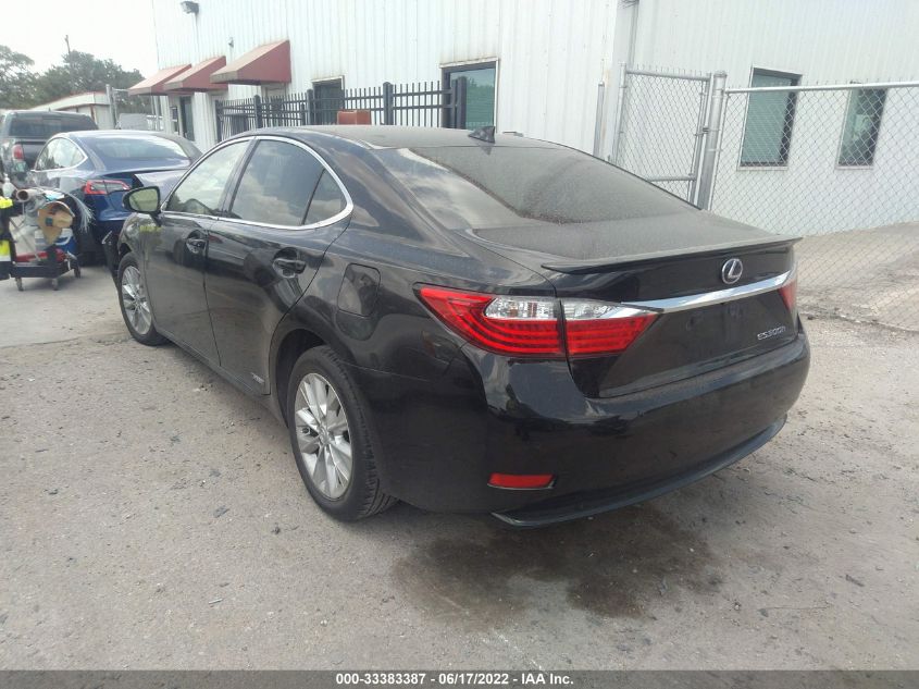 2015 LEXUS ES 300H 300H JTHBW1GG2F2077657