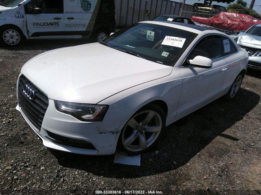 2013 AUDI A5 PREMIUM PLUS WAULFAFR0DA044293
