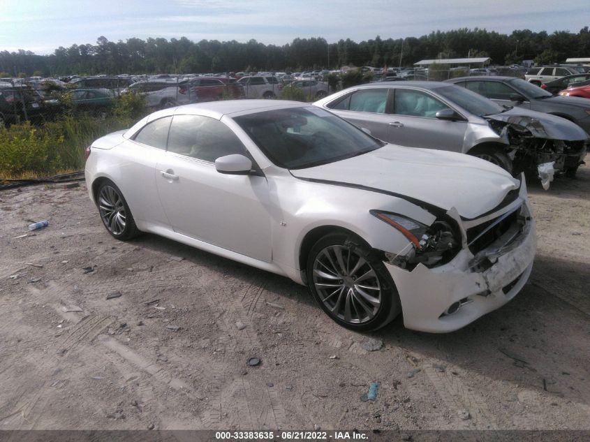 2015 INFINITI Q60 CONVERTIBLE JN1CV6FE4FM810885