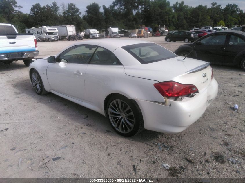 2015 INFINITI Q60 CONVERTIBLE JN1CV6FE4FM810885