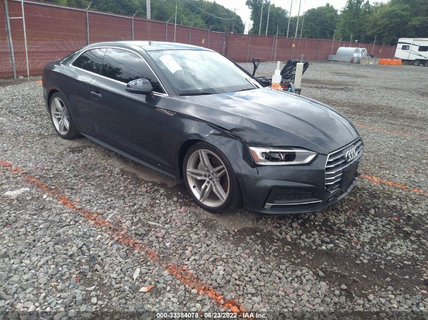 2018 AUDI A5 COUPE PREMIUM PLUS WAUTNAF54JA116091