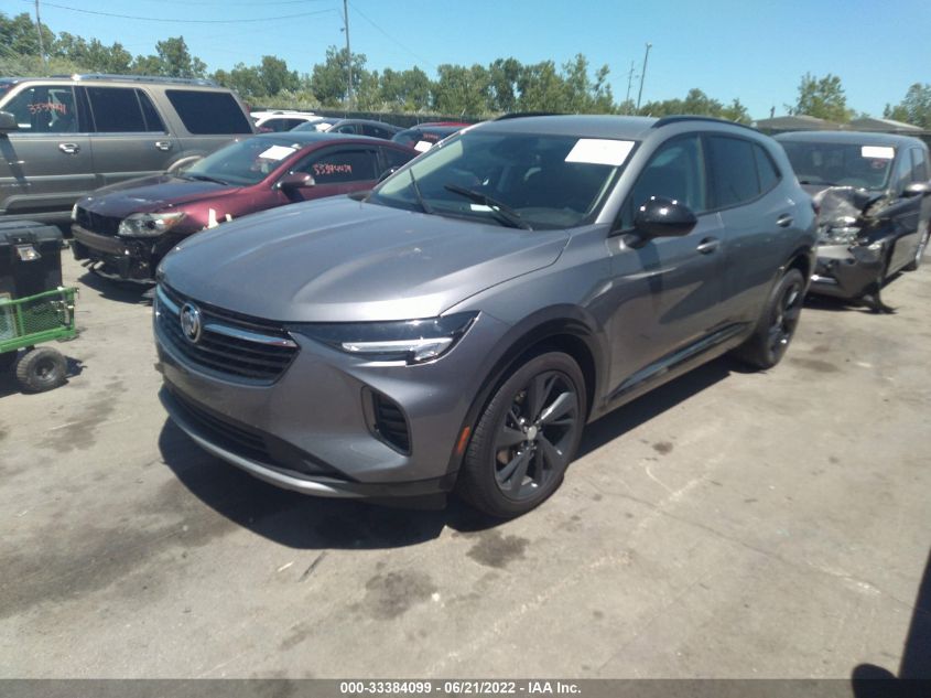 2021 BUICK ENVISION PREFERRED LRBAZLR47MD107884