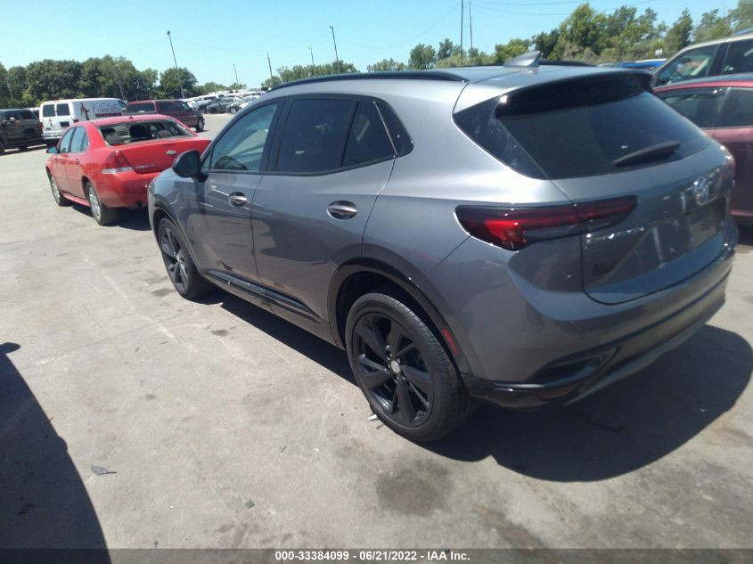2021 BUICK ENVISION PREFERRED LRBAZLR47MD107884