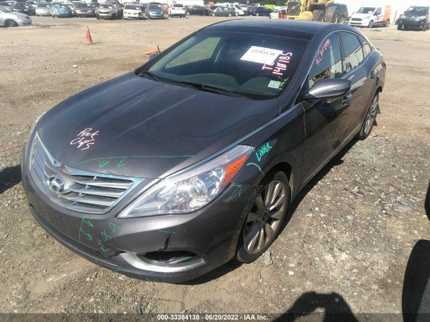 2013 HYUNDAI AZERA KMHFH4JG6DA213407