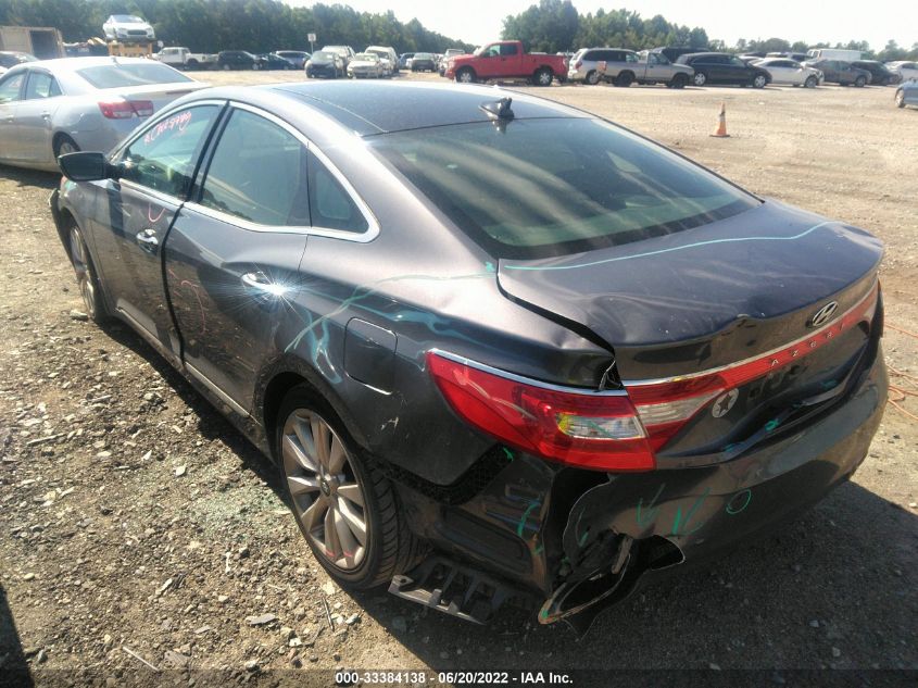 2013 HYUNDAI AZERA KMHFH4JG6DA213407