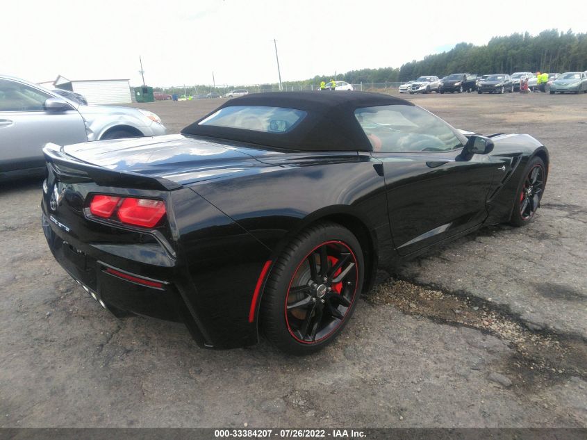2014 CHEVROLET CORVETTE STINGRAY STINGRAY/3LT 1G1YE3D7XE5112272