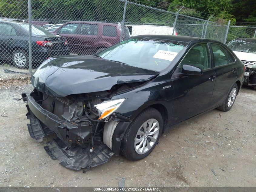 2016 TOYOTA CAMRY HYBRID LE/XLE/SE 4T1BD1FK0GU179795