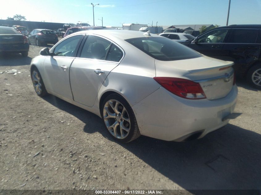 2013 BUICK REGAL GS 2G4GV5GV5D9226900