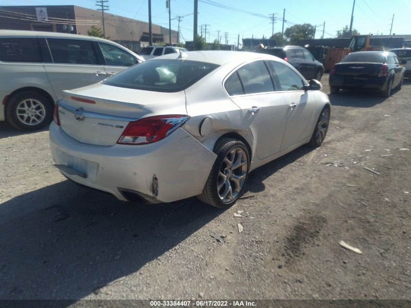 2013 BUICK REGAL GS 2G4GV5GV5D9226900
