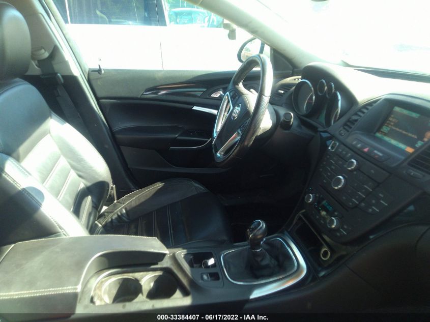 2013 BUICK REGAL GS 2G4GV5GV5D9226900