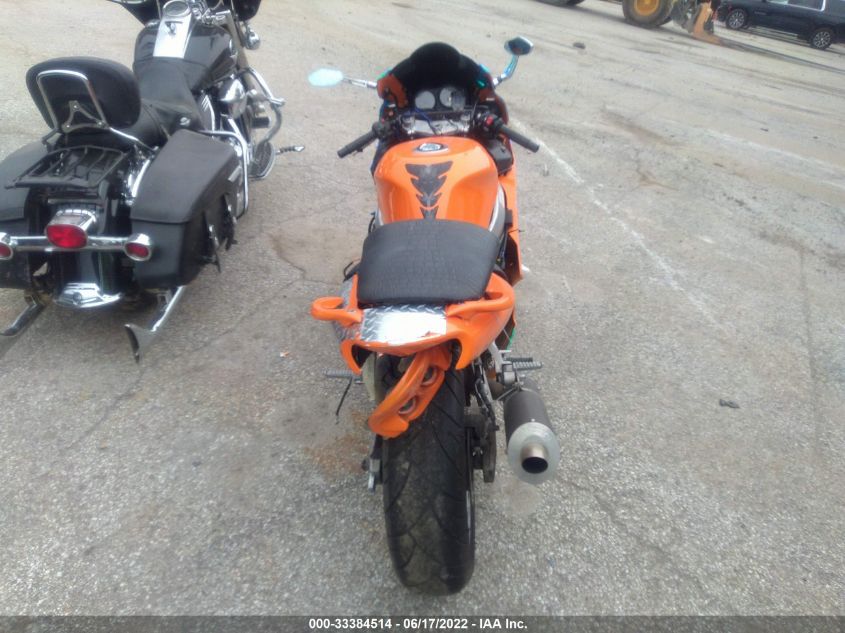 2001 KAWASAKI ZX600 J1 JKAZX4J191A031027