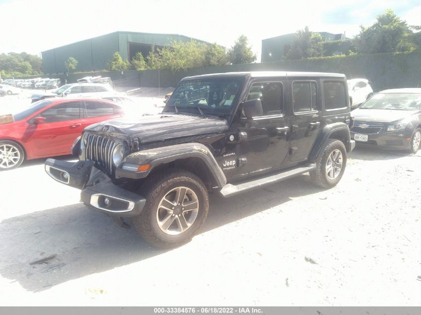2021 JEEP WRANGLER UNLIMITED SAHARA 1C4HJXEN0MW538438