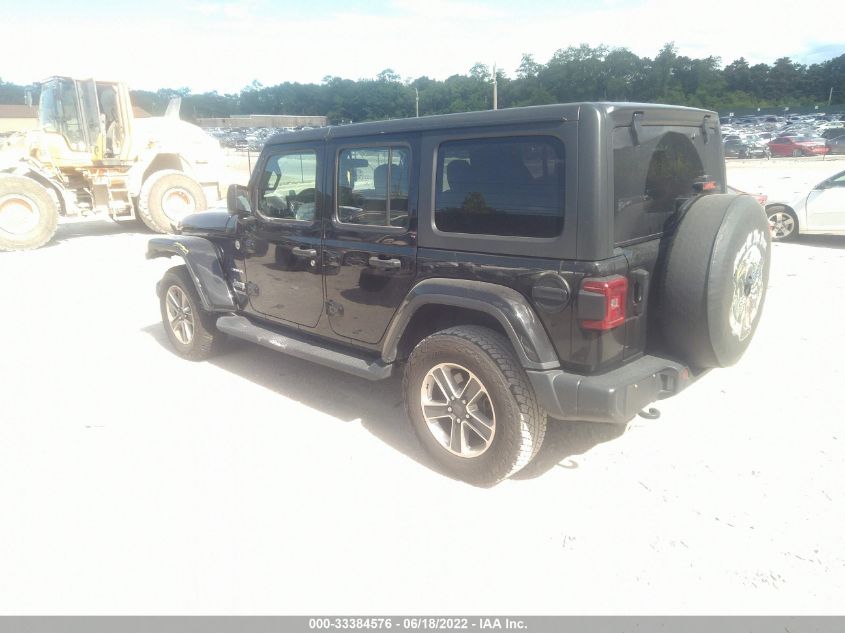 2021 JEEP WRANGLER UNLIMITED SAHARA 1C4HJXEN0MW538438