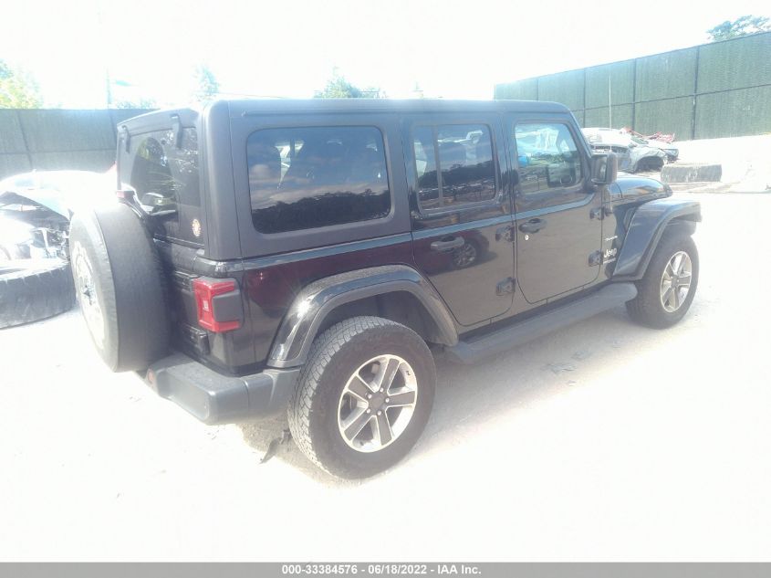 2021 JEEP WRANGLER UNLIMITED SAHARA 1C4HJXEN0MW538438