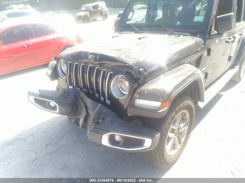 2021 JEEP WRANGLER UNLIMITED SAHARA 1C4HJXEN0MW538438