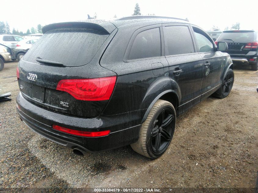 2015 AUDI Q7 3.0T S LINE PRESTIGE WA1DGAFE4FD008006