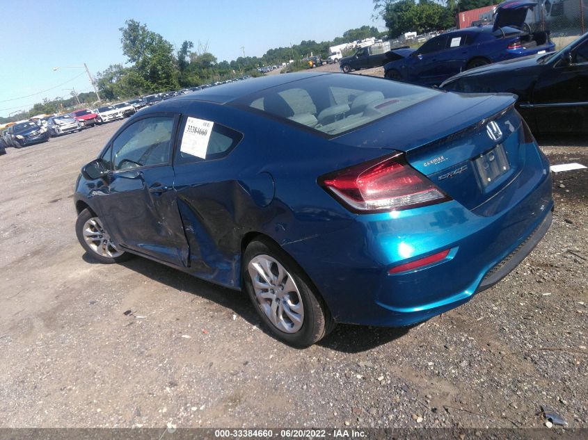 2015 HONDA CIVIC COUPE LX 2HGFG3B53FH515287
