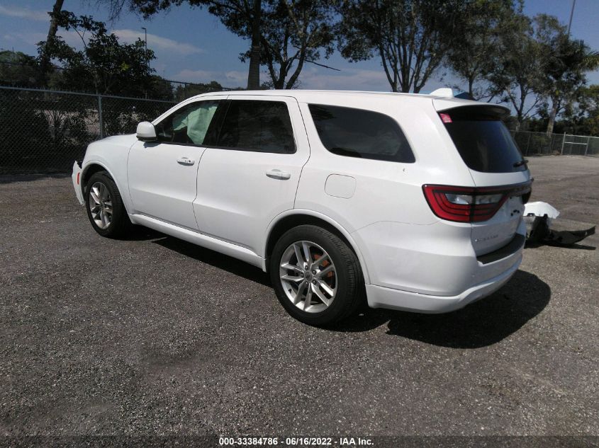 2022 DODGE DURANGO GT 1C4RDHDG8NC101407