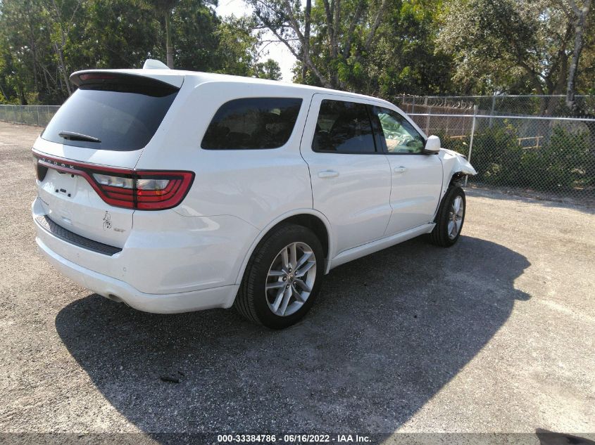 2022 DODGE DURANGO GT 1C4RDHDG8NC101407