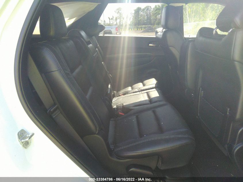 2022 DODGE DURANGO GT 1C4RDHDG8NC101407