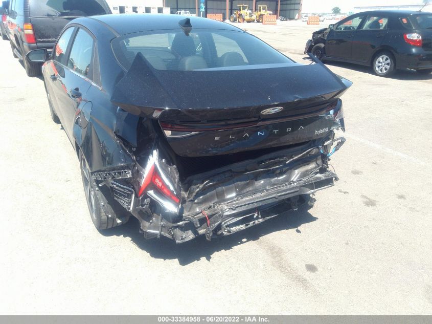 2022 HYUNDAI ELANTRA HYBRID LIMITED KMHLN4AJ1NU014143