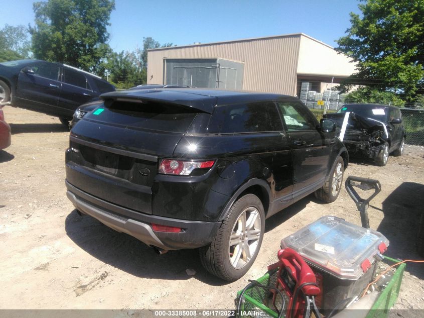 2013 LAND ROVER RANGE ROVER EVOQUE PURE PLUS SALVP1BG9DH726537