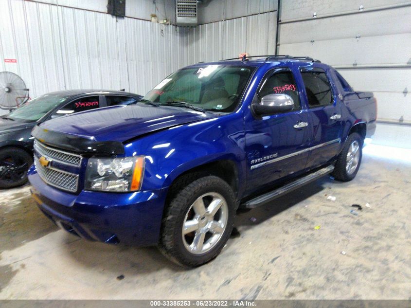 2013 CHEVROLET AVALANCHE LTZ 3GNTKGE71DG349957