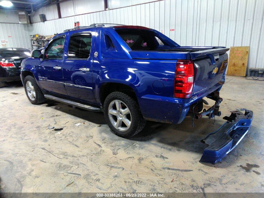 2013 CHEVROLET AVALANCHE LTZ 3GNTKGE71DG349957