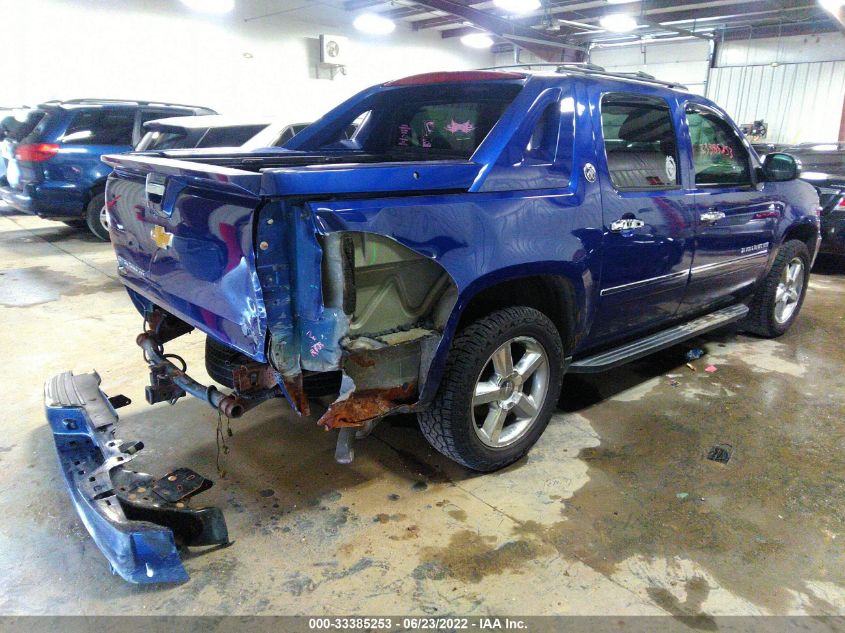 2013 CHEVROLET AVALANCHE LTZ 3GNTKGE71DG349957