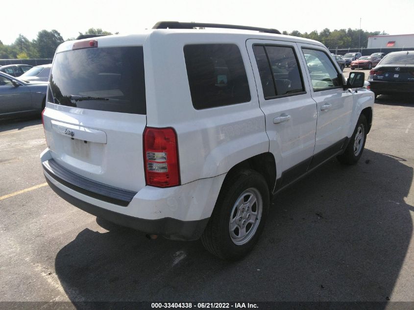 2014 JEEP PATRIOT SPORT 1C4NJPBA3ED573749