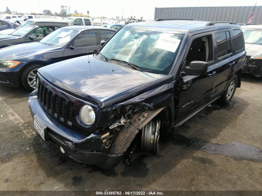 2014 JEEP PATRIOT SPORT/ALTITUDE 1C4NJPBAXED779392