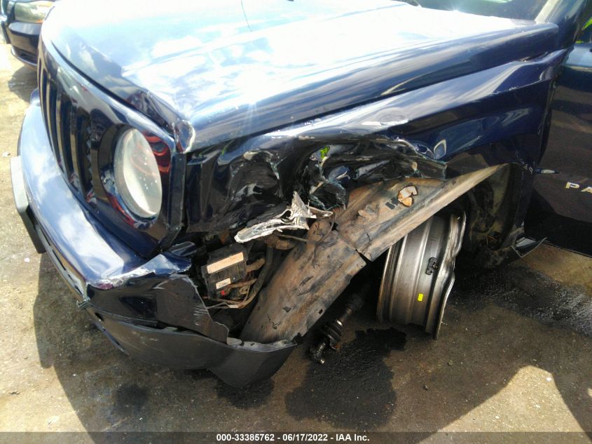 2014 JEEP PATRIOT SPORT/ALTITUDE 1C4NJPBAXED779392