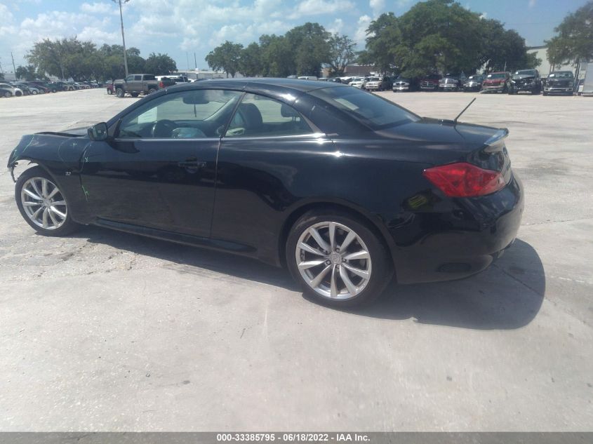 2014 INFINITI Q60 CONVERTIBLE JN1CV6FE6EM900358