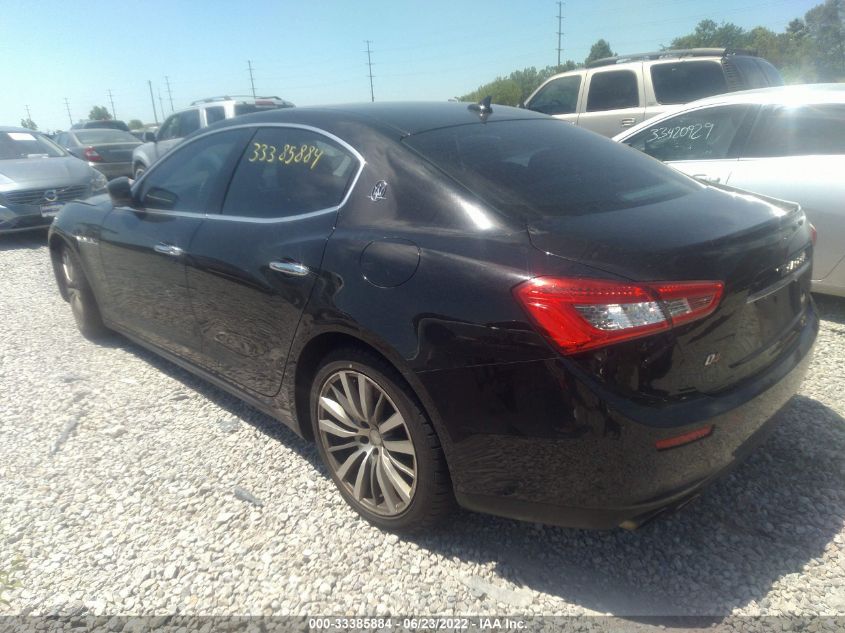 2015 MASERATI GHIBLI S Q4 ZAM57RTA5F1154101