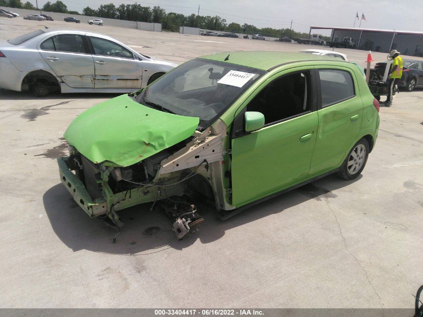2014 MITSUBISHI MIRAGE ES ML32A4HJ5EH013073