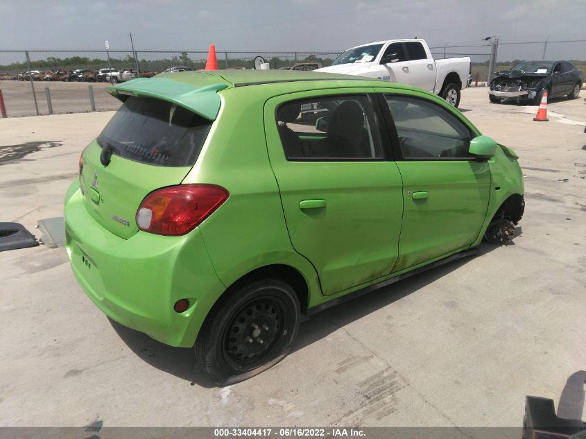 2014 MITSUBISHI MIRAGE ES ML32A4HJ5EH013073