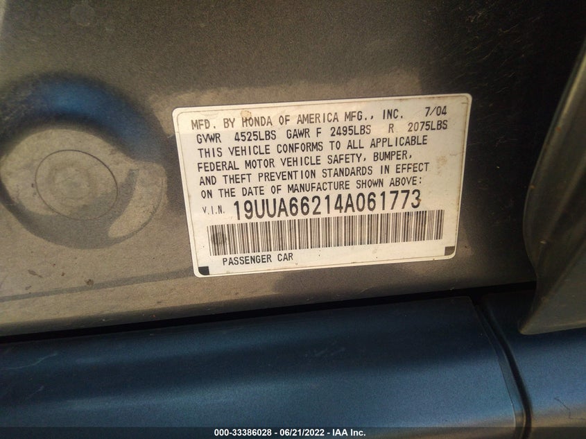 Acura Tl 2004