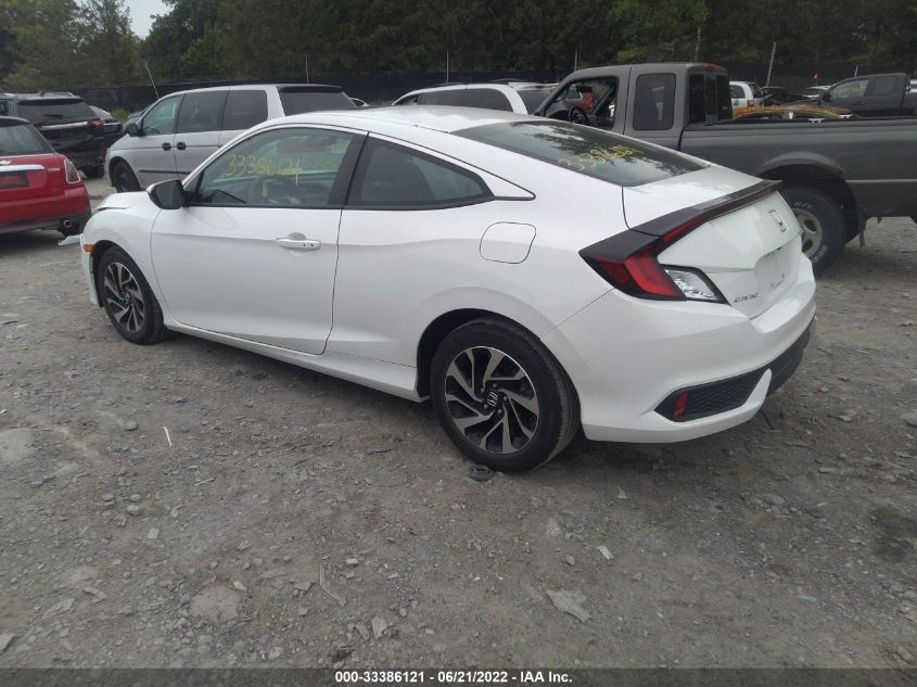 2018 HONDA CIVIC COUPE LX-P 2HGFC4B09JH301015