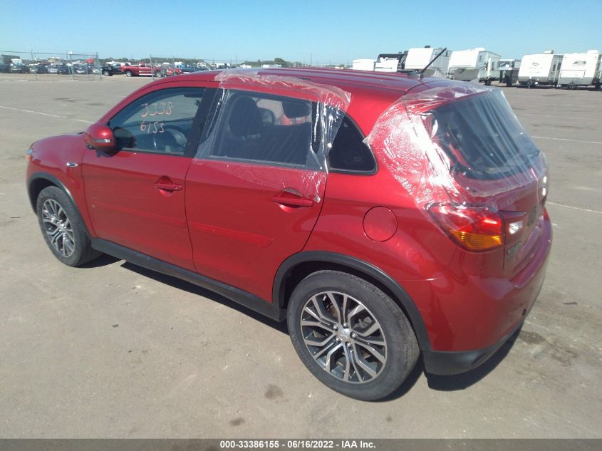 2016 MITSUBISHI OUTLANDER SPORT 2.4 SE JA4AR3AW3GZ058635