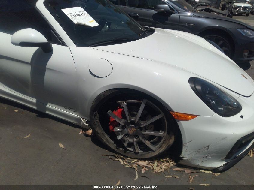 2015 PORSCHE BOXSTER S/GTS WP0CB2A8XFS140075