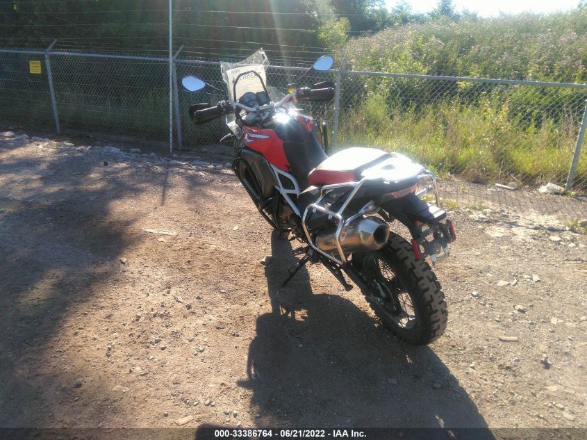 2017 BMW F800 GS ADVENTURE WB10B6505HZ662554