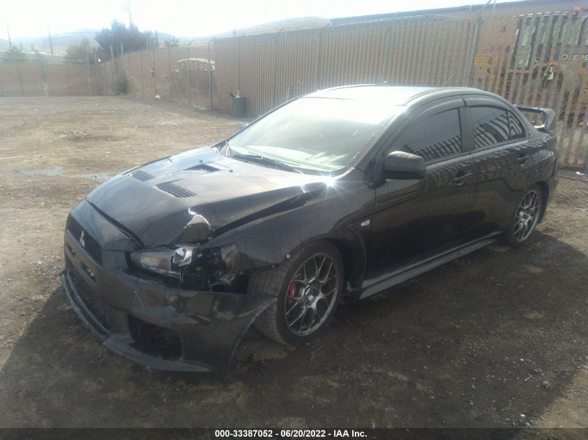 2013 MITSUBISHI LANCER EVOLUTION EVOLUTION GSR JA32W8FV9DU024268