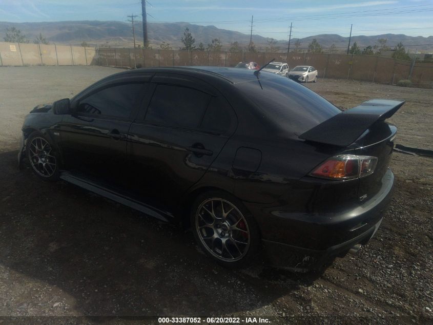 2013 MITSUBISHI LANCER EVOLUTION EVOLUTION GSR JA32W8FV9DU024268