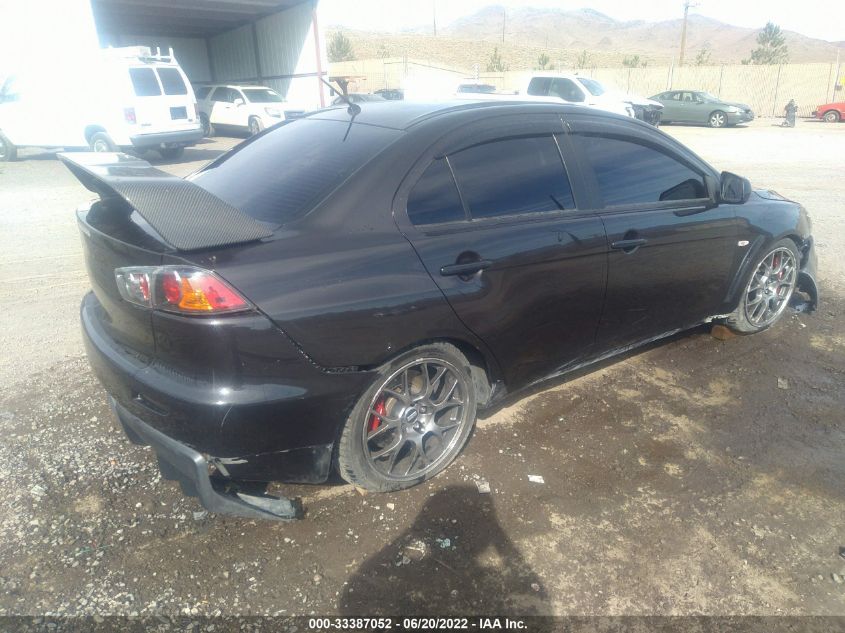 2013 MITSUBISHI LANCER EVOLUTION EVOLUTION GSR JA32W8FV9DU024268