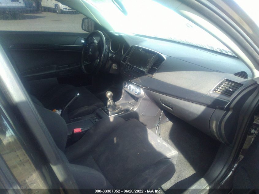 2013 MITSUBISHI LANCER EVOLUTION EVOLUTION GSR JA32W8FV9DU024268
