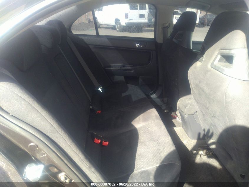2013 MITSUBISHI LANCER EVOLUTION EVOLUTION GSR JA32W8FV9DU024268