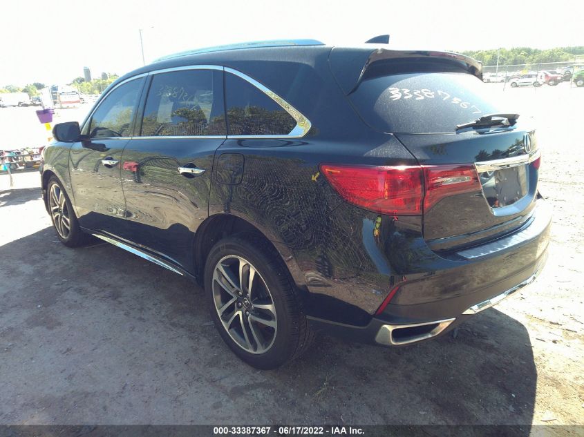 2017 ACURA MDX W/ADVANCE PKG 5FRYD4H82HB001560